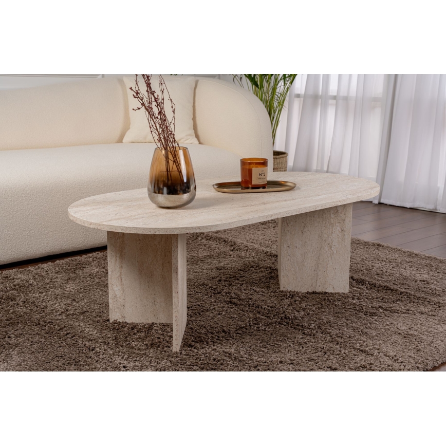 Stočić za kafu NEL 119x60 cm bež