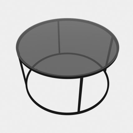 Stočić za kafu STARTIS 80x45 cm crna