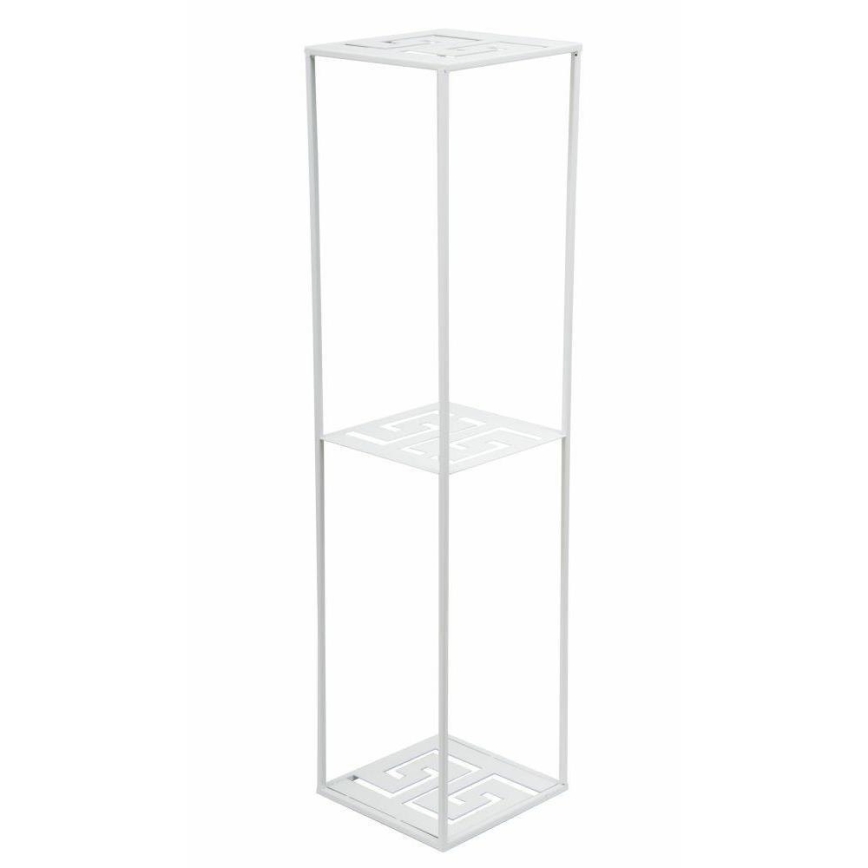 Stojan za cveće 100x24 cm beli