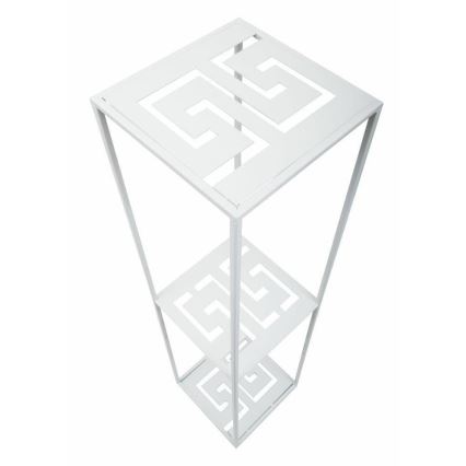 Stojan za cveće 100x24 cm beli