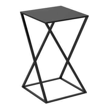 Stojan za cveće 40x24 cm crni