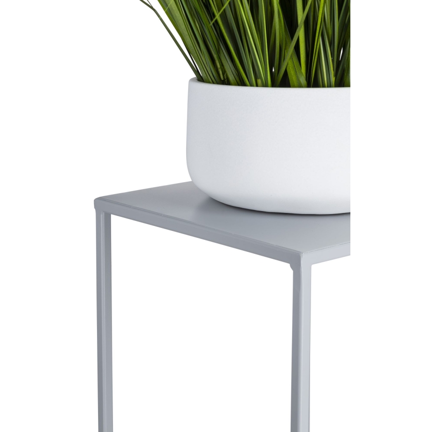 Stojan za cveće 40x24 cm siv