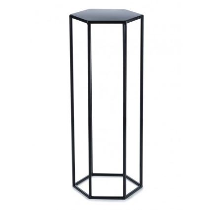 Stojan za cveće 70x24 cm crni