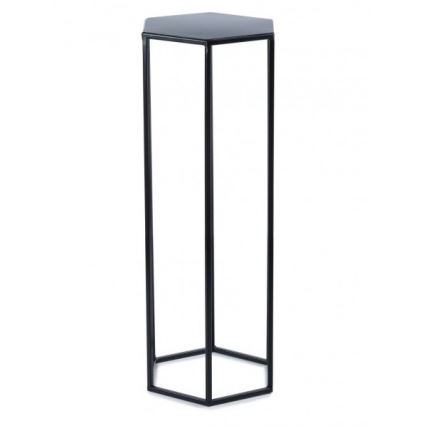 Stojan za cveće 70x24 cm crni