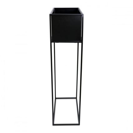 Stojan za cveće 90x44 cm crni