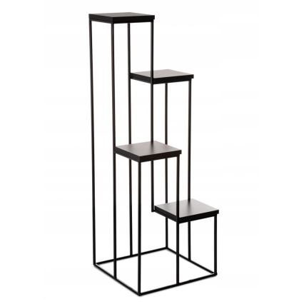 Stojan za cveće KASKADA 110x40 crni