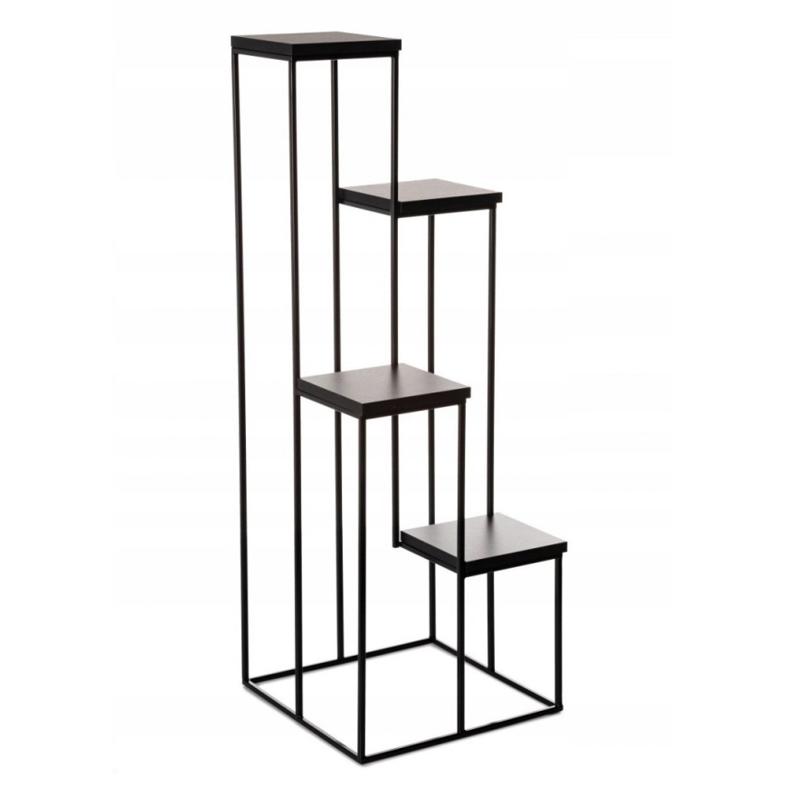 Stojan za cveće KASKADA 110x40 crni