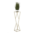 Stojan za cveće LOFT 100x23,5 cm zlatna