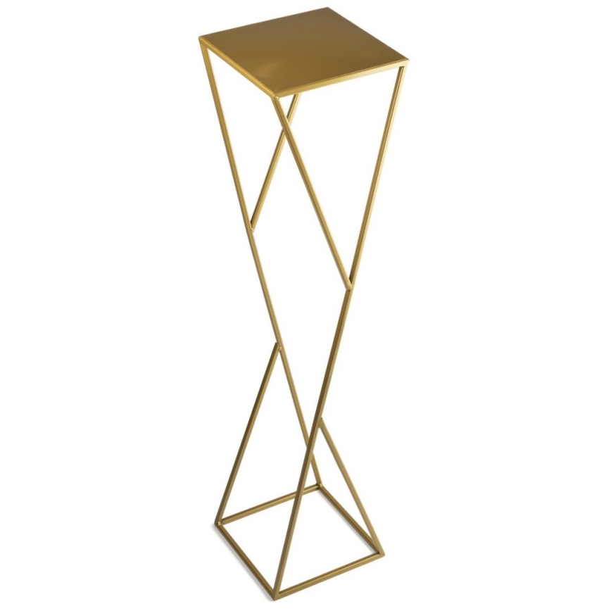 Stojan za cveće LOFT 100x23,5 cm zlatna