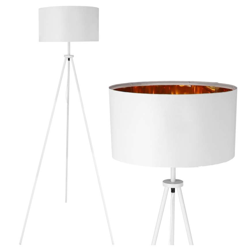 Stojeća lampa 1xE27/40W/230V bela
