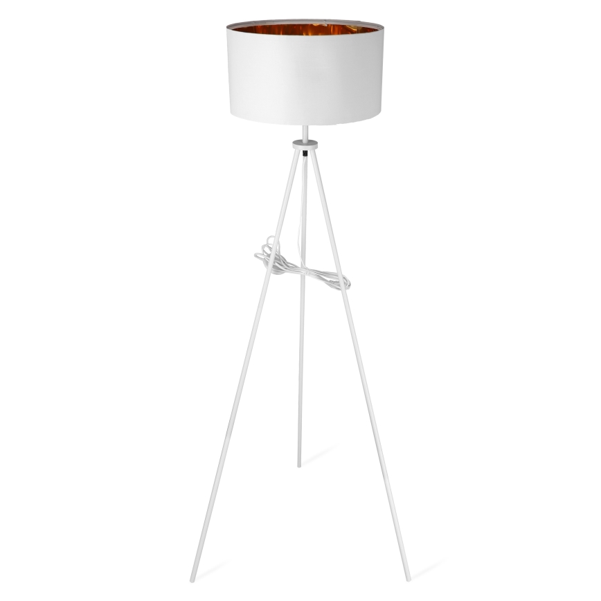 Stojeća lampa 1xE27/40W/230V bela