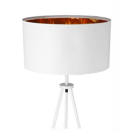 Stojeća lampa 1xE27/40W/230V bela