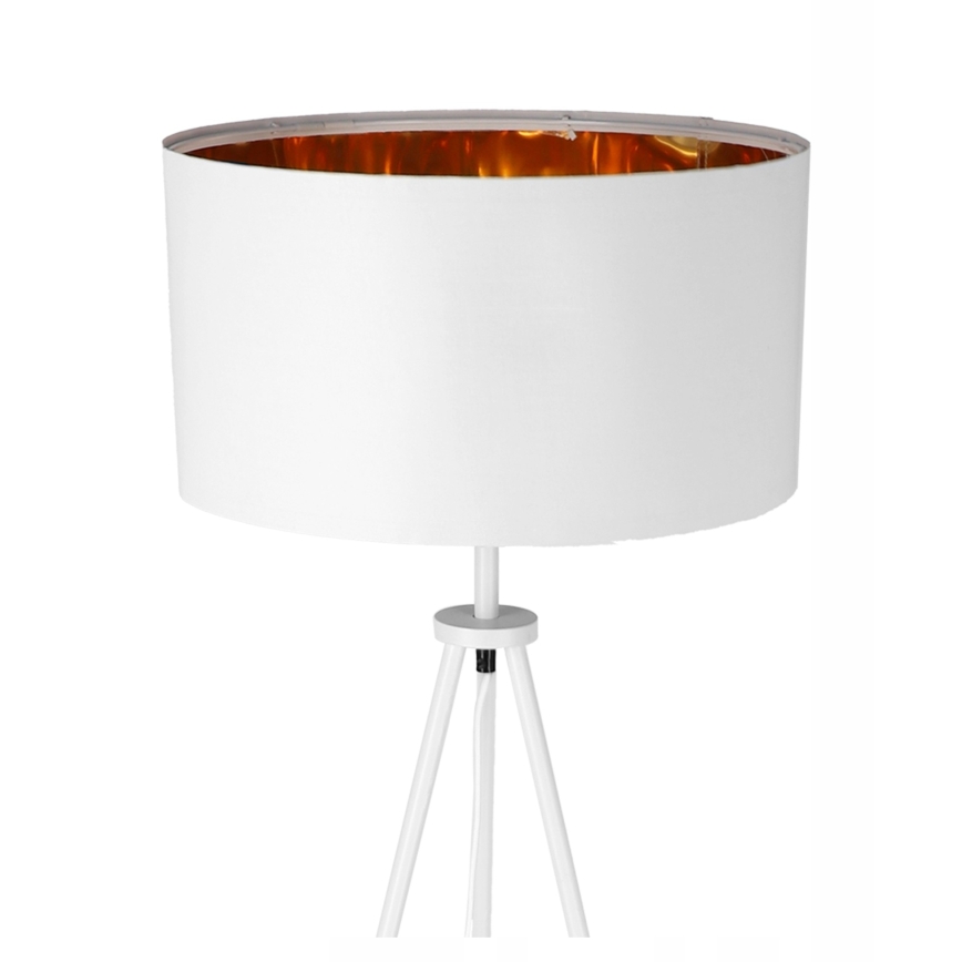Stojeća lampa 1xE27/40W/230V bela