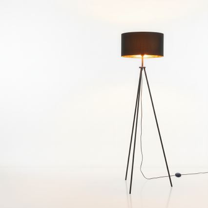 Stojeća lampa 1xE27/40W/230V crna