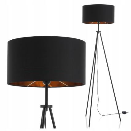 Stojeća lampa 1xE27/40W/230V crna