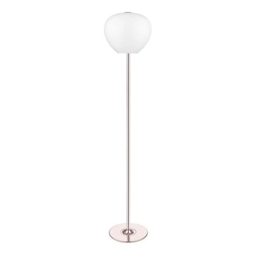 Stojeća lampa ARAGON 3xG9/3W/230V bela/ružičasto zlato