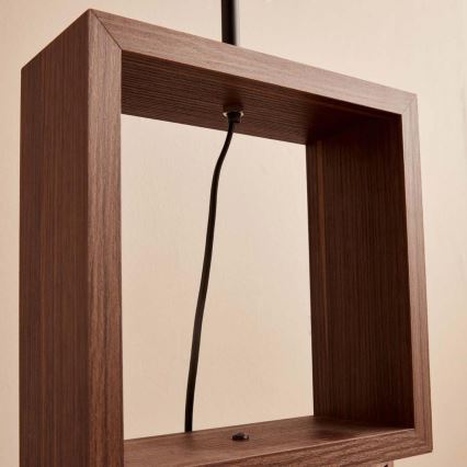 Stojeća lampa AYD 1xE27/40W/230V braon