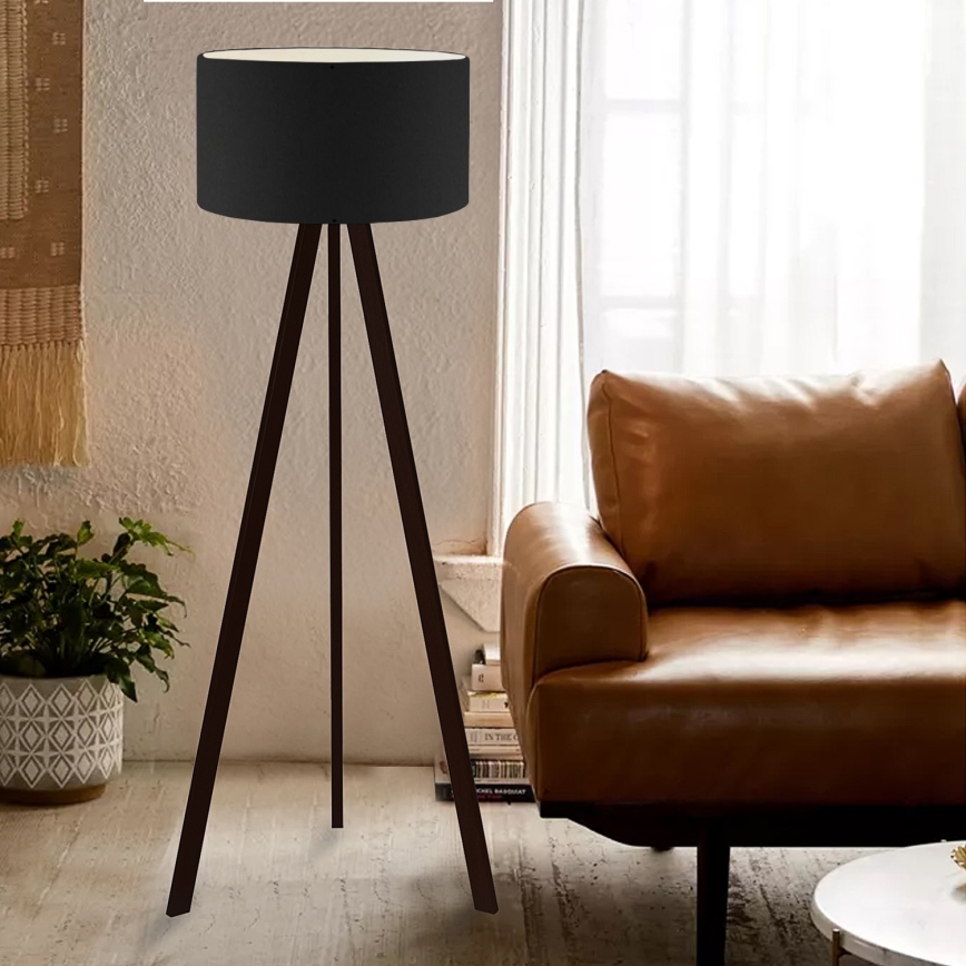 Stojeća lampa AYD 1xE27/60W/230V crna