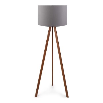 Stojeća lampa AYD 1xE27/60W/230V siva/smeđa