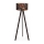 Stojeća lampa AYD 1xE27/60W/230V višebojna/braon