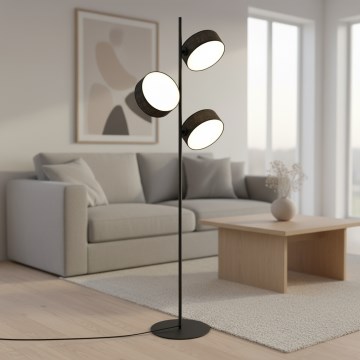 Stojeća lampa DRUMZ 3xE14/10W/230V crna