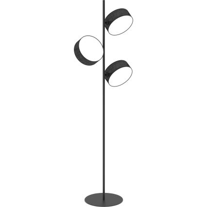 Stojeća lampa DRUMZ 3xE14/10W/230V crna