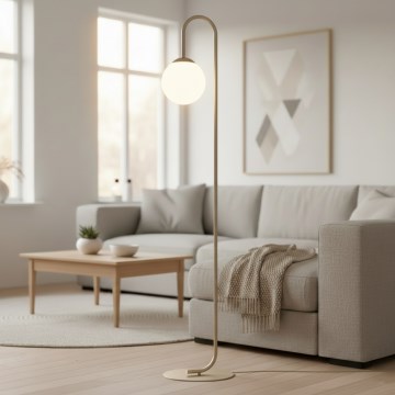 Stojeća lampa FLOR 1xE14/10W/230V bež