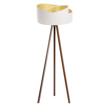 Stojeća lampa GALAXY 1xE27/60W/230V bela/wenge