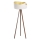 Stojeća lampa GALAXY 1xE27/60W/230V bela/wenge