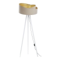 Stojeća lampa GALAXY 1xE27/60W/230V bež/bela