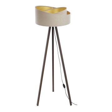 Stojeća lampa GALAXY 1xE27/60W/230V bež/braon