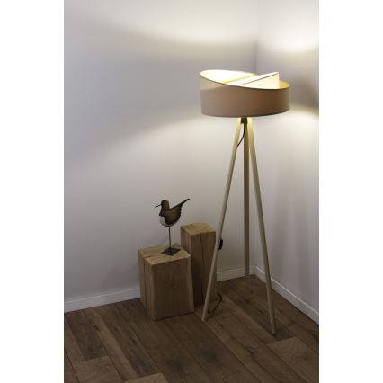 Stojeća lampa GALAXY 1xE27/60W/230V u bež boji