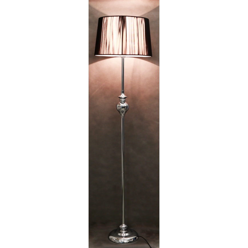 Stojeća lampa GILLENIA 1xE27/60W/230V crna
