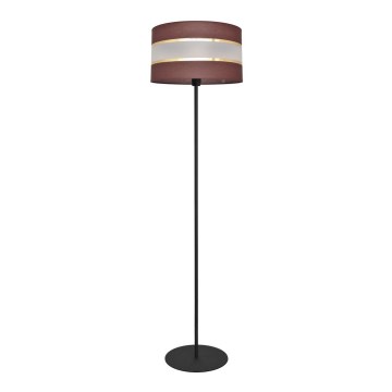Stojeća lampa HELEN 1xE27/15W/230V braon/crna/zlatna