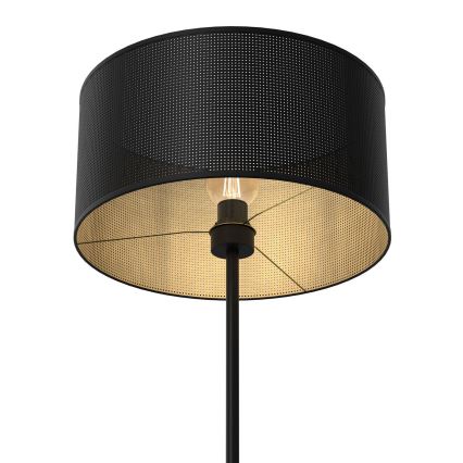 Stojeća lampa LOFT SHADE 1xE27/60W/230V crna/zlatna