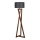 Stojeća lampa MAČKA 1xE27/60W/230V crna/smeđa