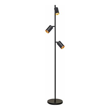 Stojeća lampa MARIBEL 3xGU10/12W/230V crna