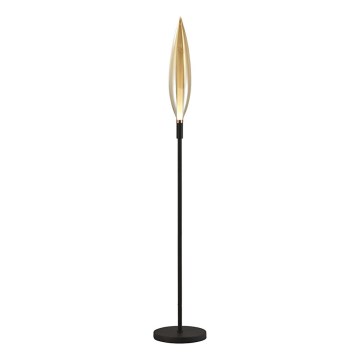 Stojeća lampa NORDIC 1xG9/5W/230V crna/zadimljeno bež