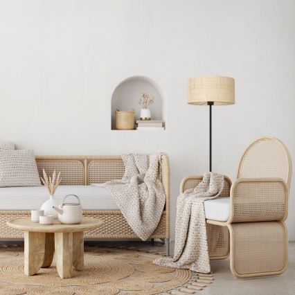 Stojeća lampa RATTAN 1xE27/60W/230V ratan