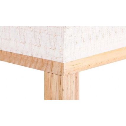 Stojeća lampa sa policama 1xE27/60W/230V bela/braon