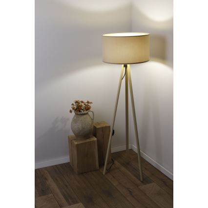 Stojeća lampa STANDART 1xE27/60W/230V bež