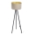 Stojeća lampa STANDART 1xE27/60W/230V bež/wenge