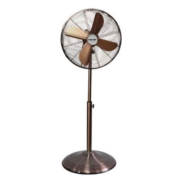 Stojeći ventilator 60 W/230 V, prečnika 40 cm, bakarne boje