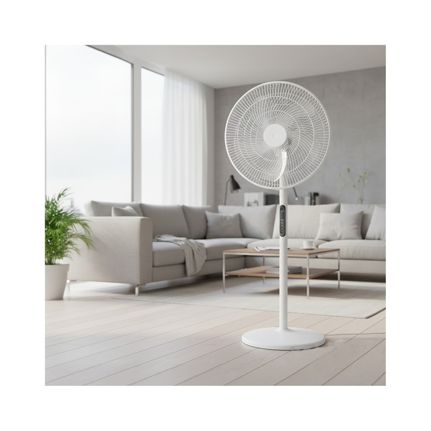 Stojeći ventilator VIENTO-R 40W/230V beo + daljinski upravljač
