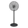 Stojeći ventilator VIENTO-R 40W/230V, crni, sa daljinskim upravljačem