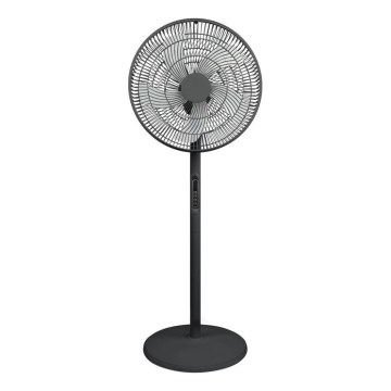 Stojeći ventilator VIENTO-R 40W/230V, crni, sa daljinskim upravljačem