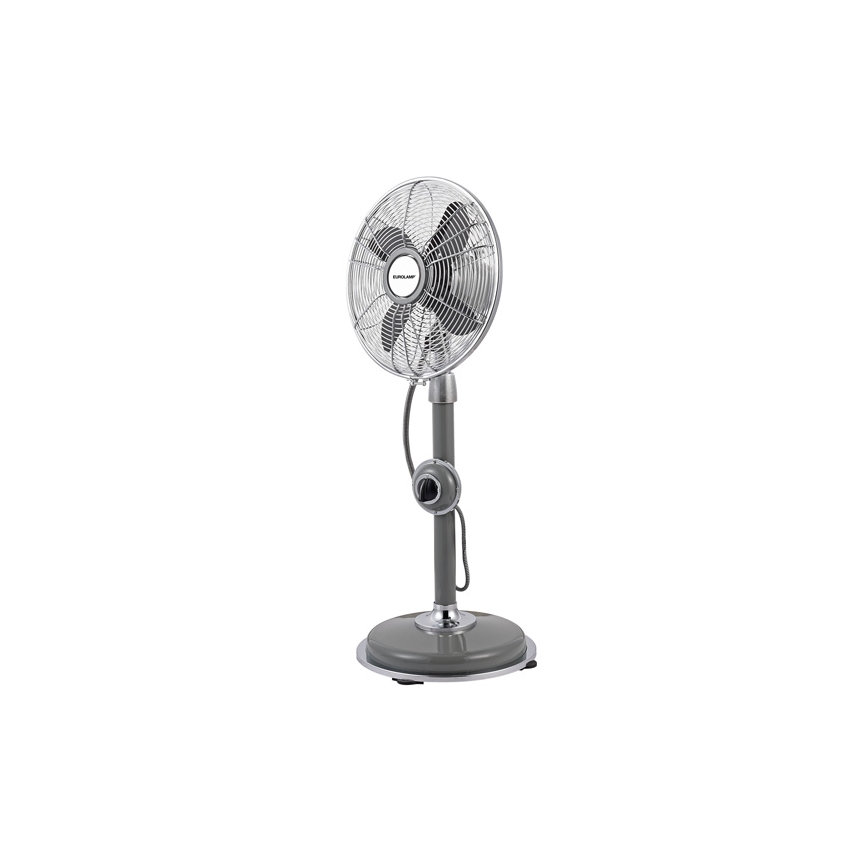 Stojni ventilator 35W/230V prečnika 34 cm siv