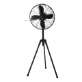 Stojni ventilator 50 W/230 V, Ø 44 cm, crne boje