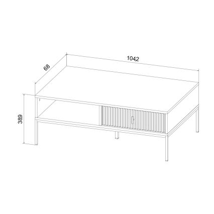 Stolić za kafu SUE bež/kašmir