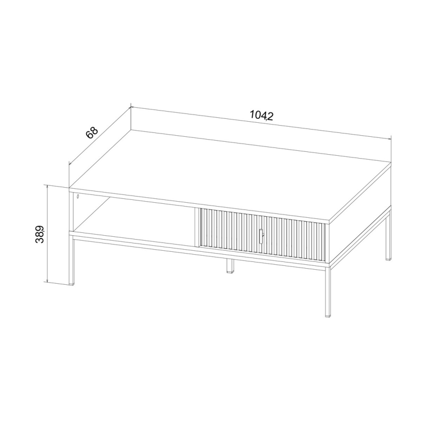 Stolić za kafu SUE bež/kašmir